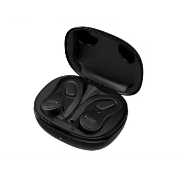 JVC Sports TWS Black – belaidės sportinės ausinės