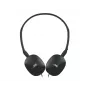 Ausinės JVC HA-S160M juodos, laidinės, 3,5 mm, 1,2 m kabelis, neodimio 30 mm garsiakalbiai, 12–24000 Hz, 32 Ω