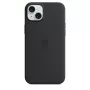 Apple Silicone Case su MagSafe iPhone 15 Plus juoda