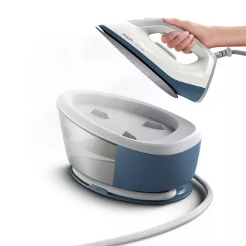 Garinis lygintuvas Philips PSG2000/20, 2400 W, 6 bar, 1,4 l talpa, 110 g/min nuolatinis, 300 g/min stiprus garo smūgis, keraminis padas