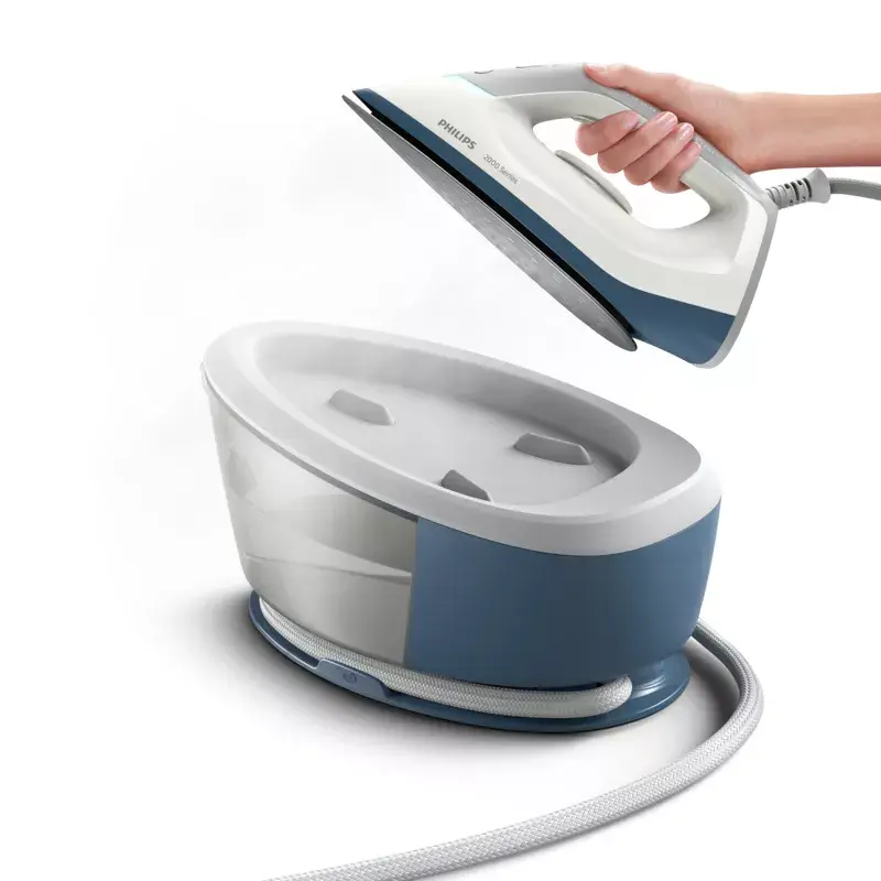 Garinis lygintuvas Philips PSG2000/20, 2400 W, 6 bar, 1,4 l talpa, 110 g/min nuolatinis, 300 g/min stiprus garo smūgis, keraminis padas