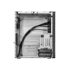 Chieftec BS-20B-OP Mini Tower PC korpusas, microATX/Mini-ITX, be maitinimo bloko, 2x 3,5″, 2x 2,5″, 1x 5,25″ skyriai, maks. vaizdo plokštė 270 mm, USB-C, 90 mm ventiliatorius, juodas