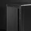 Chieftec BS-20B-OP Mini Tower PC korpusas, microATX/Mini-ITX, be maitinimo bloko, 2x 3,5″, 2x 2,5″, 1x 5,25″ skyriai, maks. vaizdo plokštė 270 mm, USB-C, 90 mm ventiliatorius, juodas
