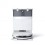 Robotinis dulkių siurblys Ecovacs Deebot T50 Pro Omni – 185 min veikimo laikas, 6400 mAh baterija, 3 L bazės dulkių talpa, D-ToF lidar navigacija, šlapias valymas, 9 mm įveikimas
