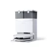 Robotinis dulkių siurblys Ecovacs Deebot T50 Pro Omni – 185 min veikimo laikas, 6400 mAh baterija, 3 L bazės dulkių talpa, D-ToF lidar navigacija, šlapias valymas, 9 mm įveikimas