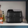 Philips 1000 serijos NA150/00 oro gruzdintuvė, dviguba, 7 L, 2450 W, juoda