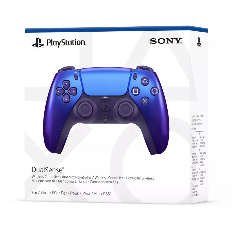 Žaidimų pultas Sony Indigo Bluetooth/USB, skirtas PlayStation 5 – belaidis ir laidinis, USB-C, garsiakalbis, ausinių išvestis