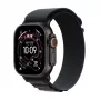 Išmanusis laikrodis Apple Watch Ultra 3 GPS + Cellular 49mm Juodas titano korpusas su Juodu Alpine Loop vidutinio dydžio