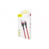 BASEUS CATKLF-C09 Cafule pynė USB-A į USB-C 2A 2m raudona