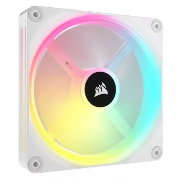 CORSAIR Qx RGB Series iCUE LINK Qx140 RGB White 140 mm ventiliatoriaus rinkinys