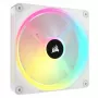 CORSAIR Qx RGB Series iCUE LINK Qx140 RGB White 140 mm ventiliatoriaus rinkinys