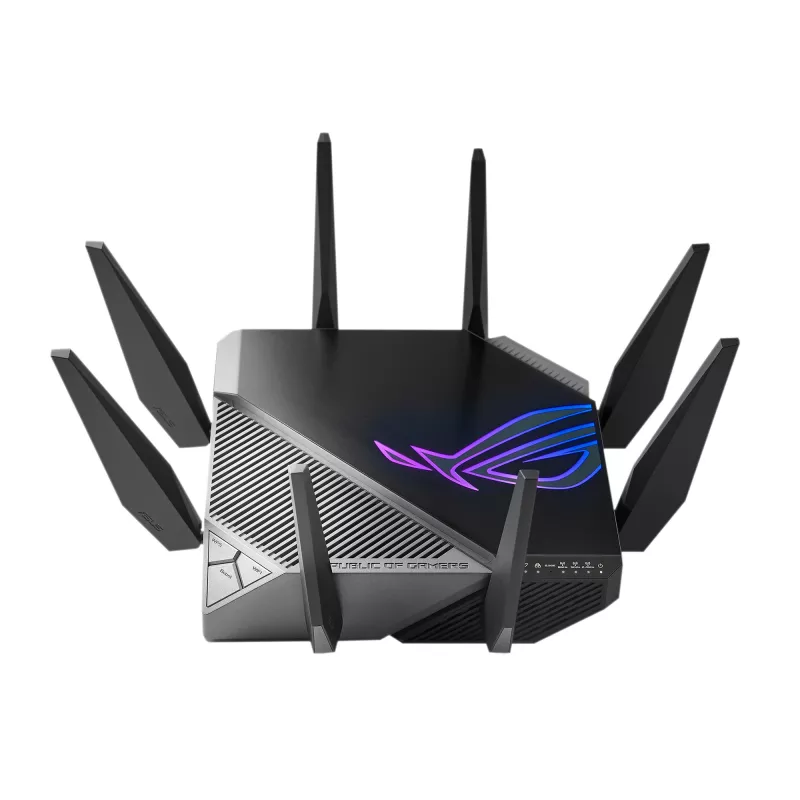 ASUS GT-AXE11000 belaidis maršrutizatorius Gigabit Ethernet Tri-band (2.4 GHz / 5 GHz / 6 GHz) Juodas