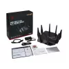 ASUS GT-AXE11000 belaidis maršrutizatorius Gigabit Ethernet Tri-band (2.4 GHz / 5 GHz / 6 GHz) Juodas