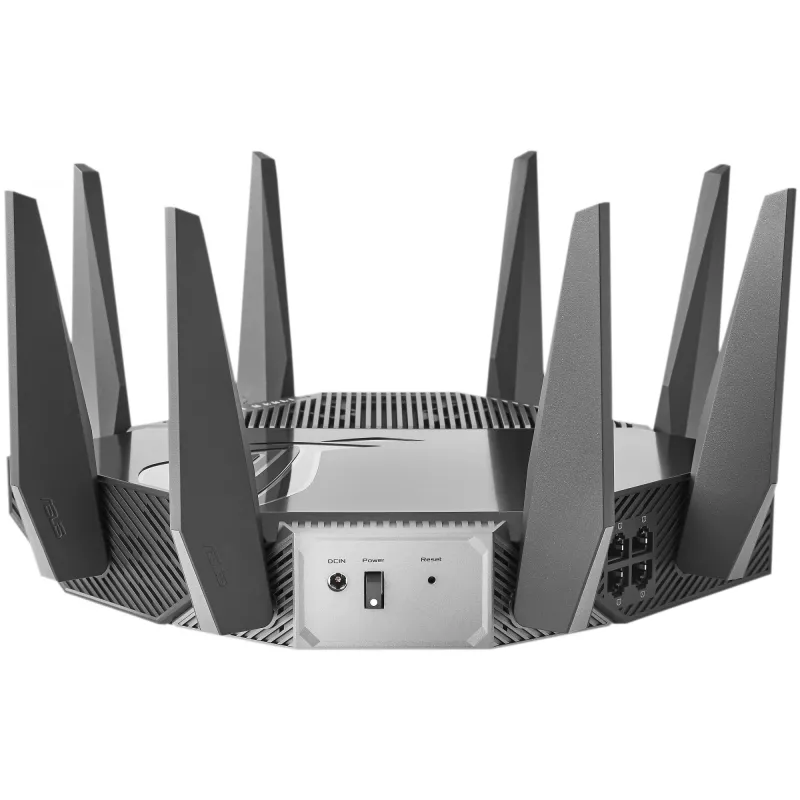 ASUS GT-AXE11000 belaidis maršrutizatorius Gigabit Ethernet Tri-band (2.4 GHz / 5 GHz / 6 GHz) Juodas