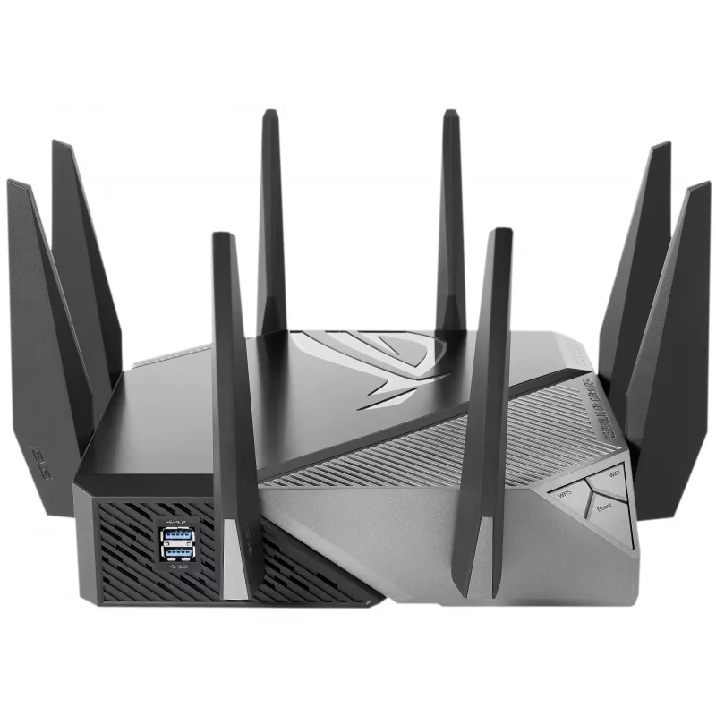 ASUS GT-AXE11000 belaidis maršrutizatorius Gigabit Ethernet Tri-band (2.4 GHz / 5 GHz / 6 GHz) Juodas