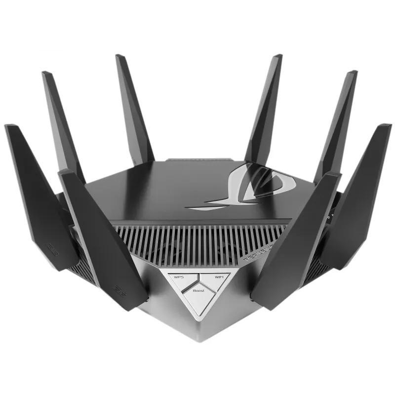 ASUS GT-AXE11000 belaidis maršrutizatorius Gigabit Ethernet Tri-band (2.4 GHz / 5 GHz / 6 GHz) Juodas