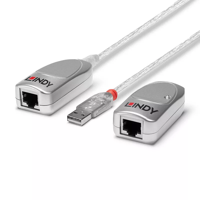 Lindy 50 m USB 1.1 Cat.6 ilgintuvas