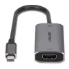 Lindy USB Type C į HDMI 8K60 keitiklis, 0,11 m, USB Type-C, HDMI, vyriškas, moteriškas, tiesus