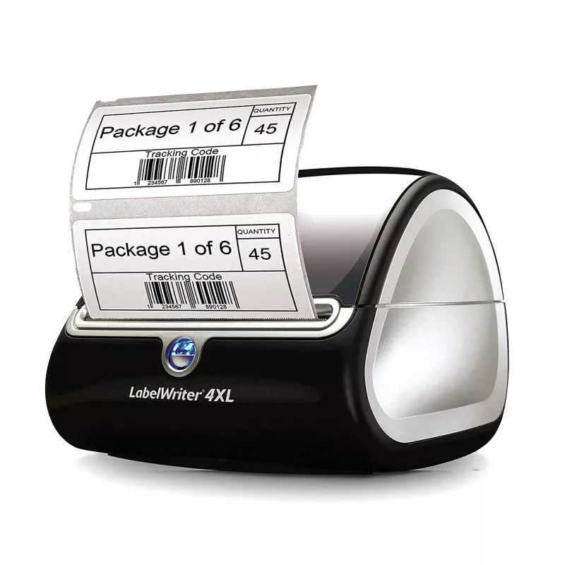 DYMO Authentic LabelWriter didelės talpos siuntų etiketės | (59 mm x 102 mm) | 2 rulonai po 575 lengvai nuimamų etikečių (1 150 siuntimo etikečių) | Lipnios | Skirtos LabelWriter 4XL/5XL etikečių spausdintuvams