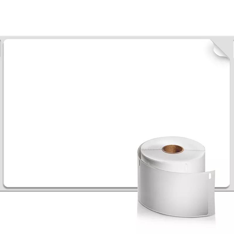 DYMO Authentic LabelWriter didelės talpos siuntų etiketės | (59 mm x 102 mm) | 2 rulonai po 575 lengvai nuimamų etikečių (1 150 siuntimo etikečių) | Lipnios | Skirtos LabelWriter 4XL/5XL etikečių spausdintuvams