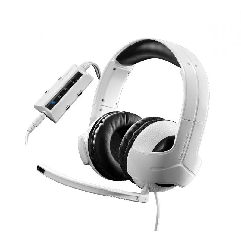 Ausinės Thrustmaster Y-300CPX, laidinės, ant galvos, žaidimams, baltos