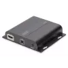 DIGITUS HDMI imtuvas 4K per IP, CAT kabeliui (5/5e/6/7), 4K2K/30Hz, juodas