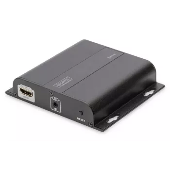 DIGITUS HDMI imtuvas 4K per IP, CAT kabeliui (5/5e/6/7), 4K2K/30Hz, juodas
