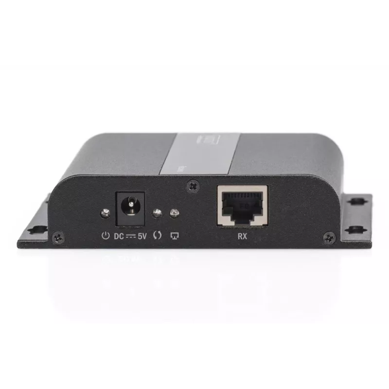 DIGITUS HDMI imtuvas 4K per IP, CAT kabeliui (5/5e/6/7), 4K2K/30Hz, juodas