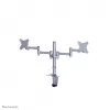 Neomounts FPMA-D1330DSILVER Monitoro ranka 10-27 col., Spaustuvas/Prakišimas, 9 kg, 25,4 cm (10 col.), 68,6 cm (27 col.), 100 x 100 mm, Sidabrinė