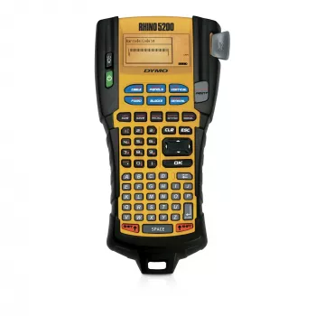 DYMO Rhino 5200 pramoninis etikečių spausdintuvas su dėklu