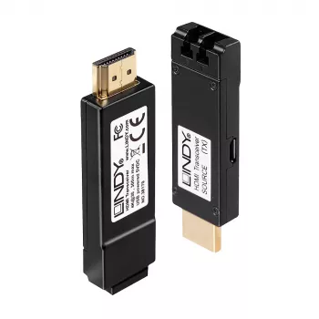 AV siųstuvas ir imtuvas Lindy 300 m šviesolaidinis HDMI 4K30 prailgintuvas