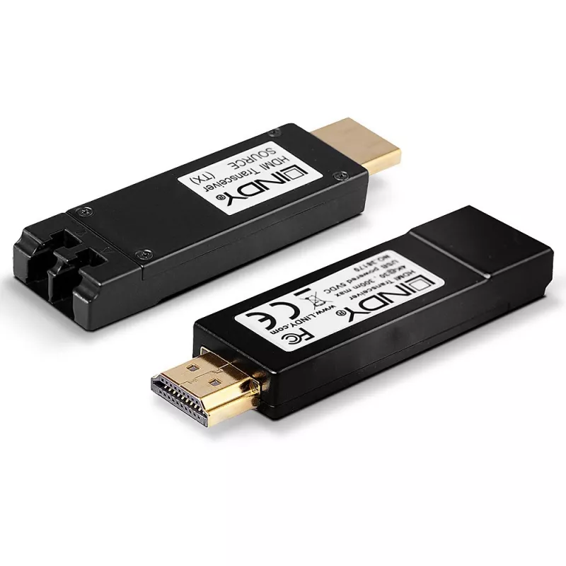 AV siųstuvas ir imtuvas Lindy 300 m šviesolaidinis HDMI 4K30 prailgintuvas