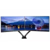 IIyama DS3002C-B1 dviejų monitorių laikiklis / stovas 68.6 cm (27 col.) stalas Juoda