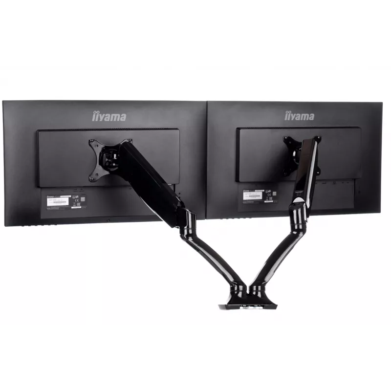 IIyama DS3002C-B1 dviejų monitorių laikiklis / stovas 68.6 cm (27 col.) stalas Juoda