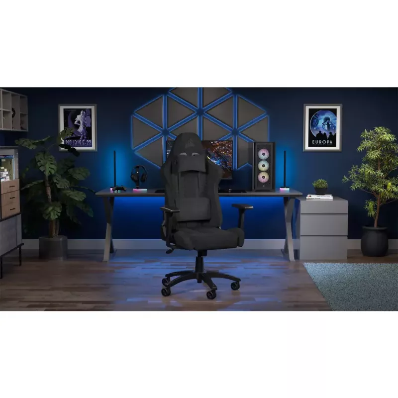 Žaidimų kėdė su minkšta sėdyne Corsair TC100 (CF-9010050-WW)