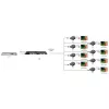Techly HDMI 1x8 Extender Splitter per CAT6/6a/7 50m su IR grįžtamuoju ryšiu IDATA EX-HL81TY