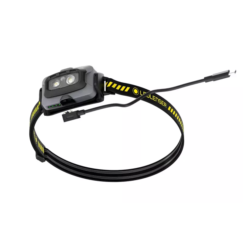 Priekinė lemputė Ledlenser HF4R Work Black IP68 LED 20 lm
