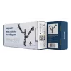 Gembird MA-DA2P-02 laikiklis dviem monitoriams ant stalo, iki 81,3 cm (32 col.), VESA 75x75–100x100, max 9 kg vienam, spaustuvas/įvorė, juodas