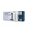 Monitoro stovas GEMBIRD MS-D1ST-02 – reguliuojamas aukštis, 17–32 colių, 8 kg, VESA 75×75–100×100, juodas