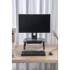Monitoro stovas GEMBIRD MS-TABLE-D-01 – reguliuojamo aukščio pakyla su stalčiumi, plieninis, 140 mm aukštis, iki 20 kg