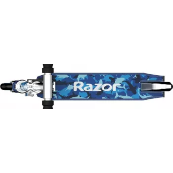 Paspirtukas Razor Model A Shark Camo – sulankstomas, lengvas, vaikams ir paaugliams