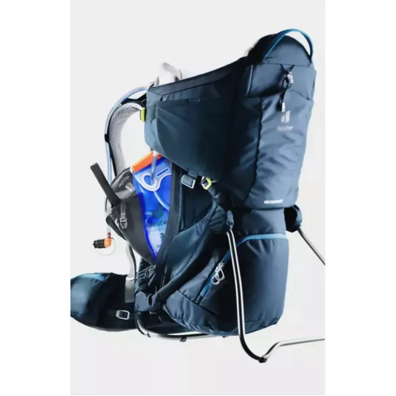 Kūdikio nešyklė kuprinė DEUTER Kid Comfort Poliamidas Mėlyna, maks. apkrova 22 kg, svoris 3,23 kg, išmatavimai 72×43×34 cm