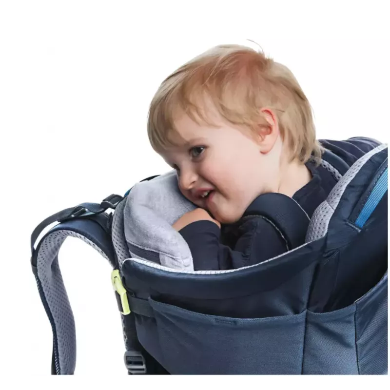 Kūdikio nešyklė kuprinė DEUTER Kid Comfort Poliamidas Mėlyna, maks. apkrova 22 kg, svoris 3,23 kg, išmatavimai 72×43×34 cm