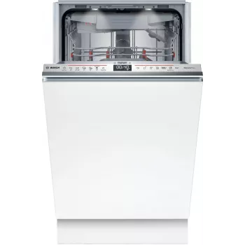 Indaplovė įmontuojama Bosch Serie 6 SPV6EMX09E, siaura 45 cm, 10 komplektų, 6 programos, 44 dB, energijos klasė B
