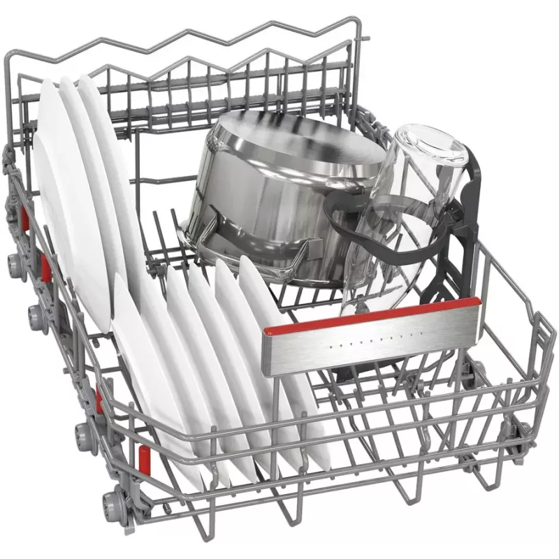 Indaplovė įmontuojama Bosch Serie 6 SPV6EMX09E, siaura 45 cm, 10 komplektų, 6 programos, 44 dB, energijos klasė B