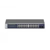 Valdomas tinklo jungiklis NETGEAR GS724Tv6 L2+/L3 Gigabit Ethernet 24 prievadai, 1U, mėlynas, pilkas
