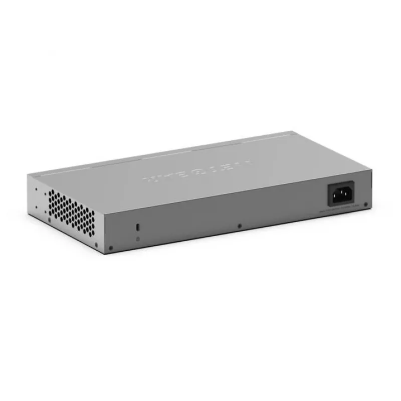 Valdomas tinklo jungiklis NETGEAR GS724Tv6 L2+/L3 Gigabit Ethernet 24 prievadai, 1U, mėlynas, pilkas
