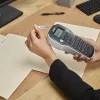 DYMO LabelManager 160 etikečių spausdintuvas | Nešiojamas etikečių spausdintuvas su QWERTY klaviatūra | Įskaitant juodai baltą D1 etikečių juostelę (12 mm) | Namams ir biurui