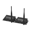 Techly IDATA HDMI-WL55 HDMI belaidis prailgintuvas AV siųstuvas ir imtuvas Juodas