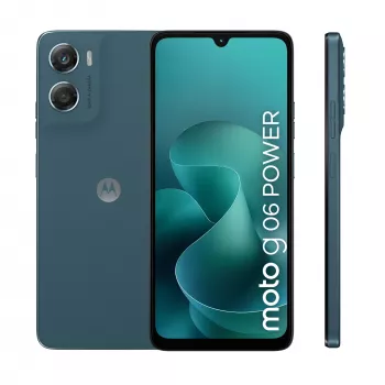 Mobilusis telefonas Motorola moto g06 power 17,5 cm (6,88 colio) Dual SIM Android 15 4G USB Type-C 4 GB 64 GB 7000 mAh Mėlyna